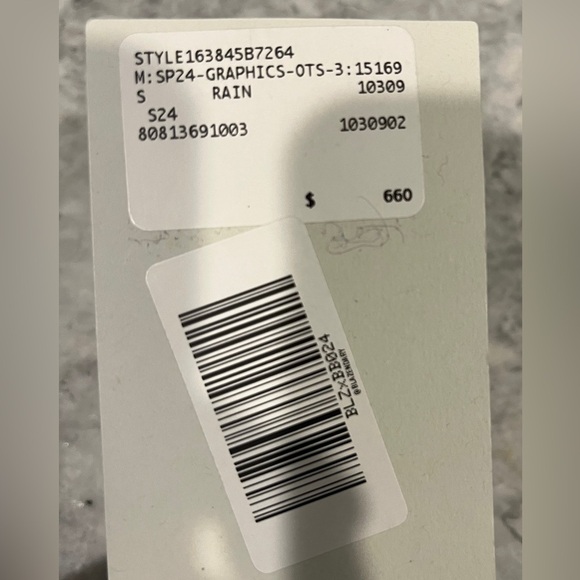 BURBERRY Logo Graphic Oversized T-Shirt Size S Men’s NWT - Picture 6 of 7